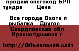 продам снегоход БРП тундра 550 › Цена ­ 450 000 - Все города Охота и рыбалка » Другое   . Свердловская обл.,Краснотурьинск г.